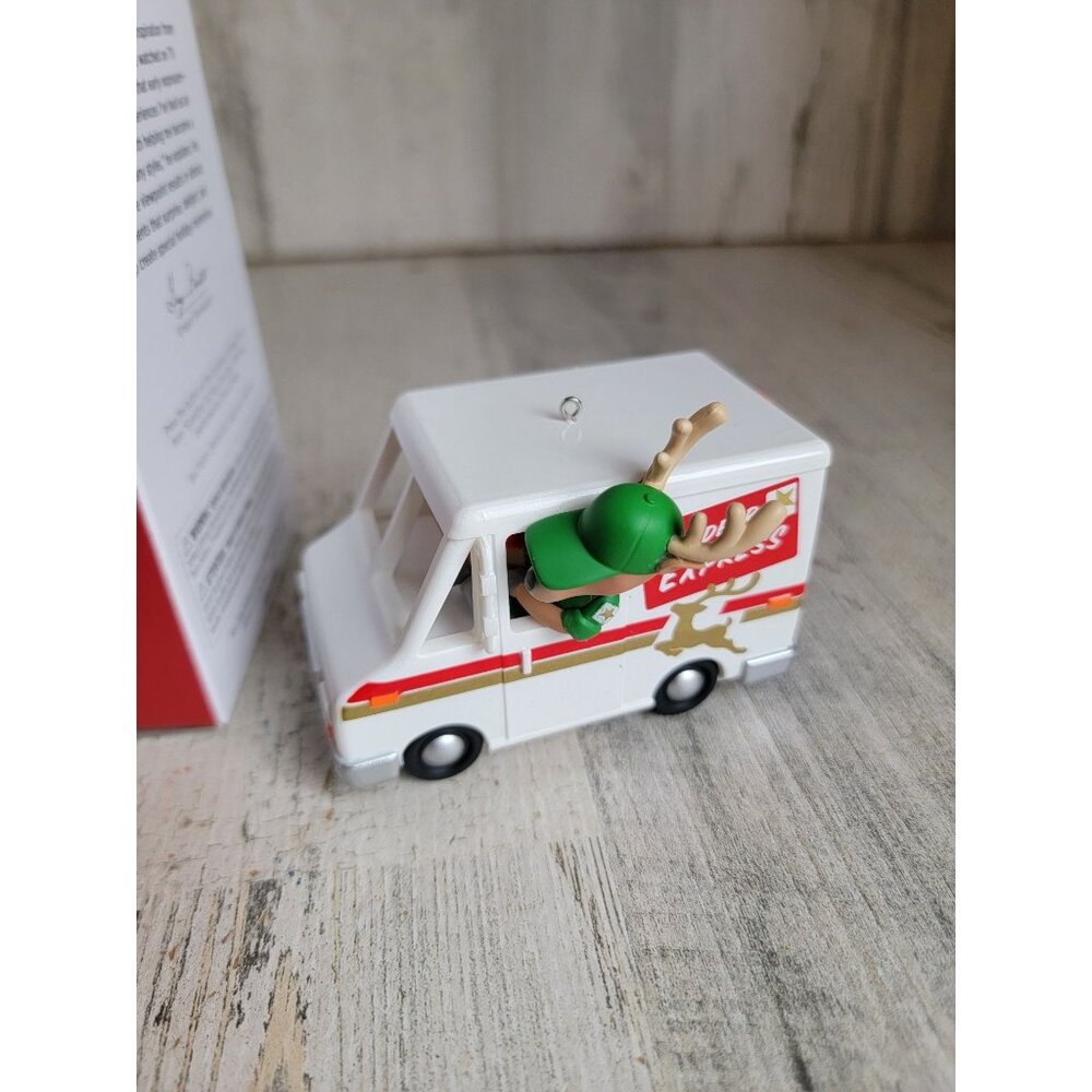 Hallmark van grandma got ran‎ over by a reindeer ornament Xmas